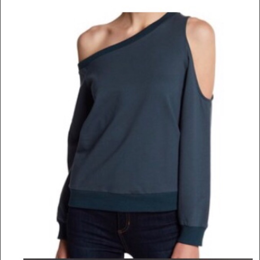 Asymmetrical Off Shoulder Sweater